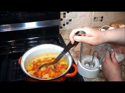 Видео рецепт Суп-пюре с мясом