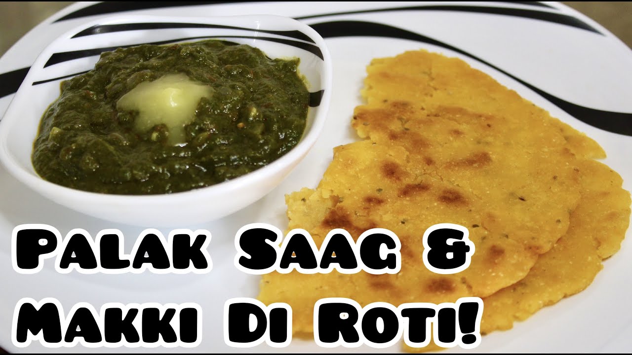 Palak makki ki roti