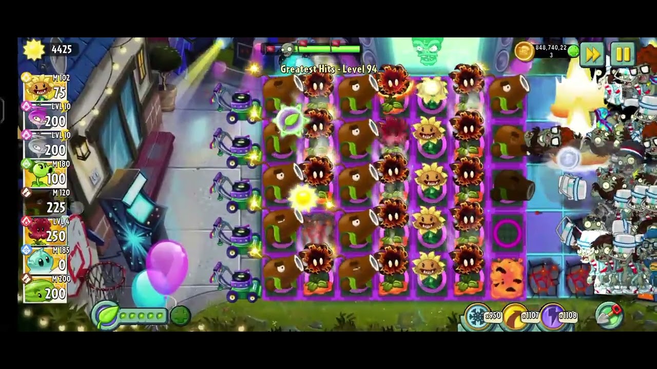 Pvz 2 Greatest Hits lvl 94