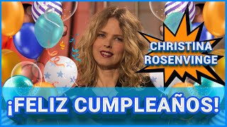 Homenaje a CHRISTINA ROSENVINGE | FELIZ CUMPLEAÑOS