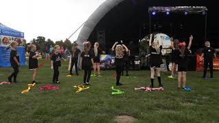 Dolloway dancers. Wye float
