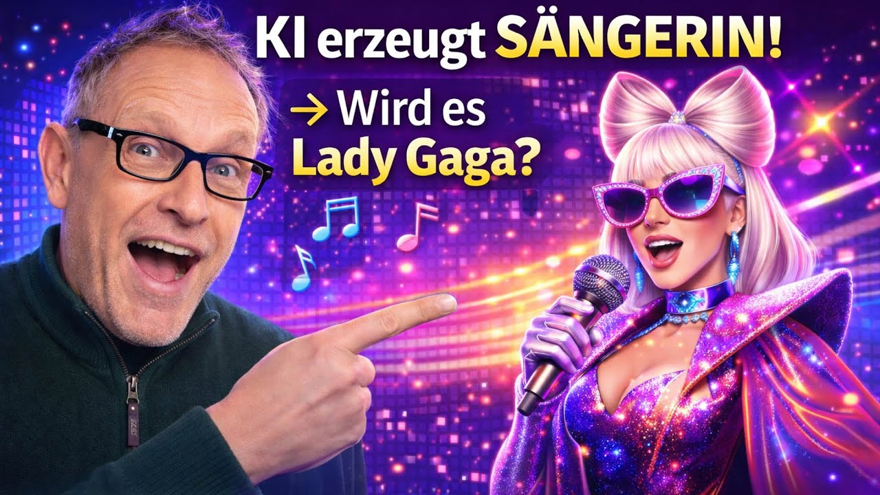 KI baut Pop-Diva – wird es Lady Gaga? 🤯