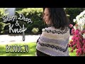 Stop, Drop and Knit | Episode 20: Golden Hour Shawl by Andrea Mowry; Three Color Stranded Knitting