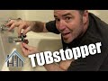 How to replace a tub stopper, tub stop install. Bathtub drain stopper.