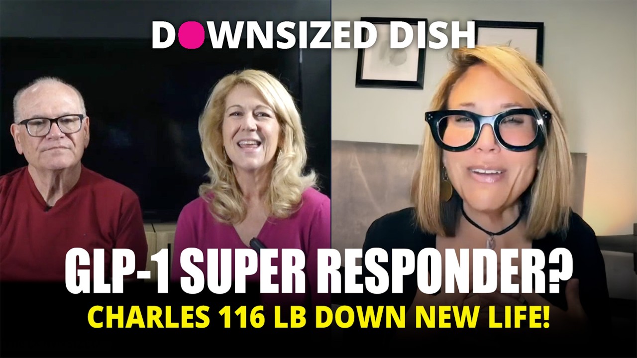 AJ Lost 185 lb with GLP-1s After a Lifetime of Diets! DOWNSIZED DISH