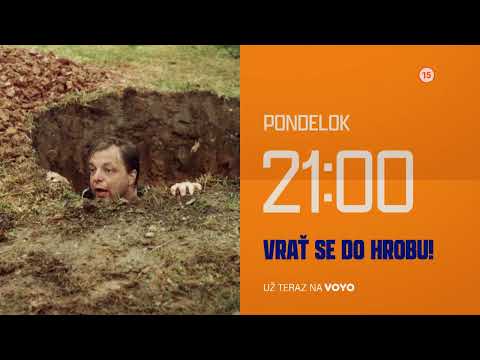 Vrať se do hrobu! - už teraz na Voyo a v pondelok 12. 10. 2026 o 21:00 na Markíza KLASIK