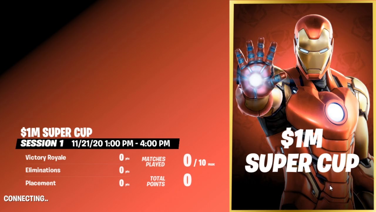 #1 MILLION SUPER CUP Fortnite