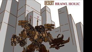 Transformers: Desert Brawl in progress (funny concept art)