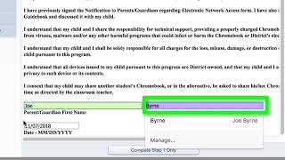 Logging into Skyward from an Internet Browser
