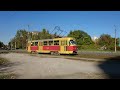 Запоріжжя трамвай (the last red-yellow T3SU), 11/2018