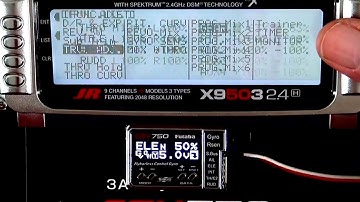 JR 9503 and  CGY750 or GY701 Part 1