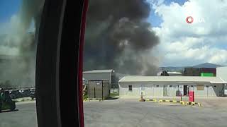 İşte Kocaeli Derincedeki Patlama Anı