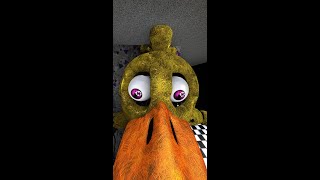 [BLENDER-FNAF] Withered Chica Fur Animation Test