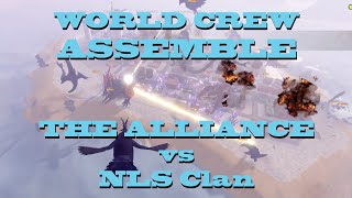 World Crew Assemble: The Alliance vs NLS in Kaiju Universe on ROBLOX