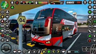 US Luxury Bus Driving Game 3D Vintage Bus Go Easy Impossible Bus Sim Track Drive Bus Tycoon screenshot 3