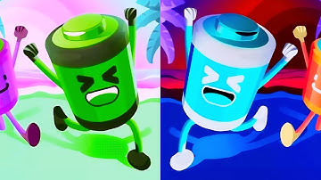 Battery Run🔋vs Reverse gameplay  Colour Run walkthrough , iOS Android New Update ( part : 2137 )