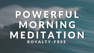 FREE 15-Minute Energizing Morning Meditation | Soothing Ocean Nature Sounds