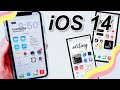 How to make your phone *aesthetic* (but still functional) with iOS 14 - NO APP SHORTCUTS!