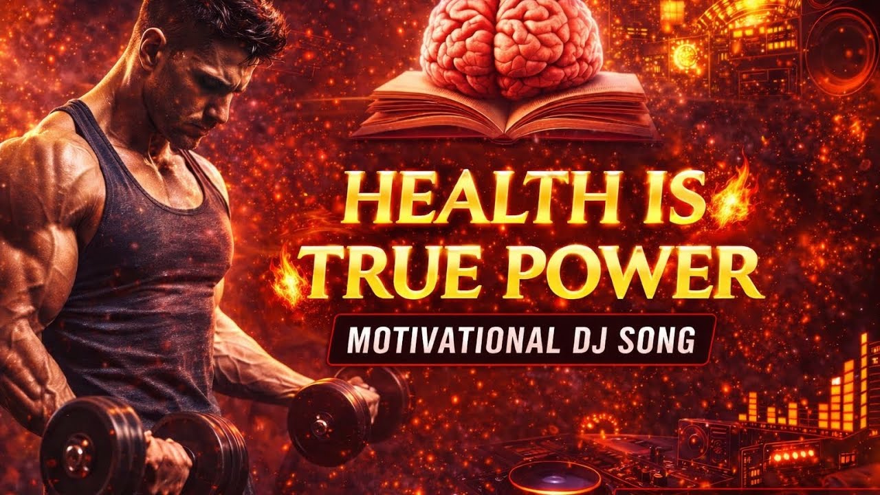 Health Is True Power 🔥 Motivational DJ Song | EDM Bass | Gym Motivation