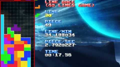 Tetris Line Clear - 37.08s