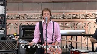 Paul McCartney - Let Me Roll It (Sub Español) | New York 2009 HD