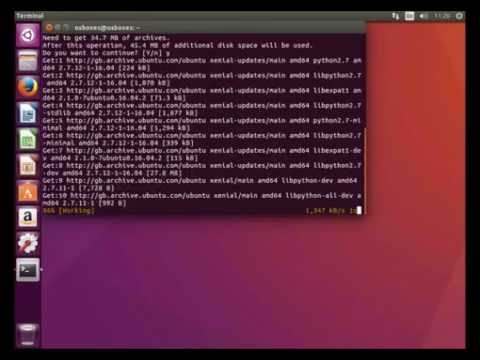 install virtualenv ubuntu