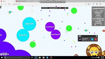 Agar.io/w ProtoType