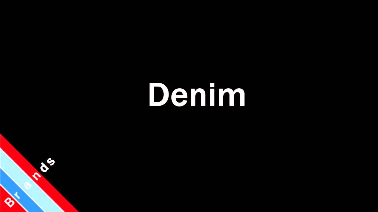 How To Pronounce Denim YouTube how-to-pronounce-denim-in-american-english-youtube