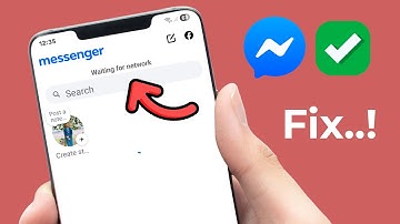 How to Fix Messenger Waiting for network Problem