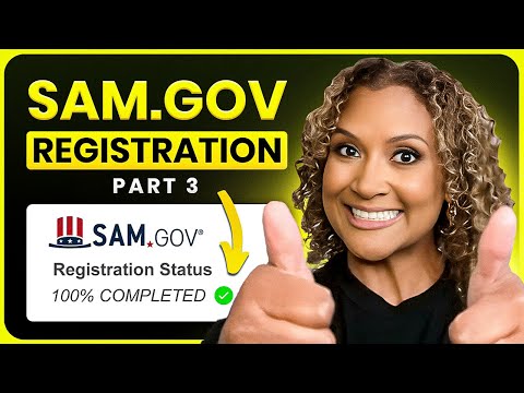 Sam.Gov Registration 2023 | Becoming A Prime Government Contractor | Part 3