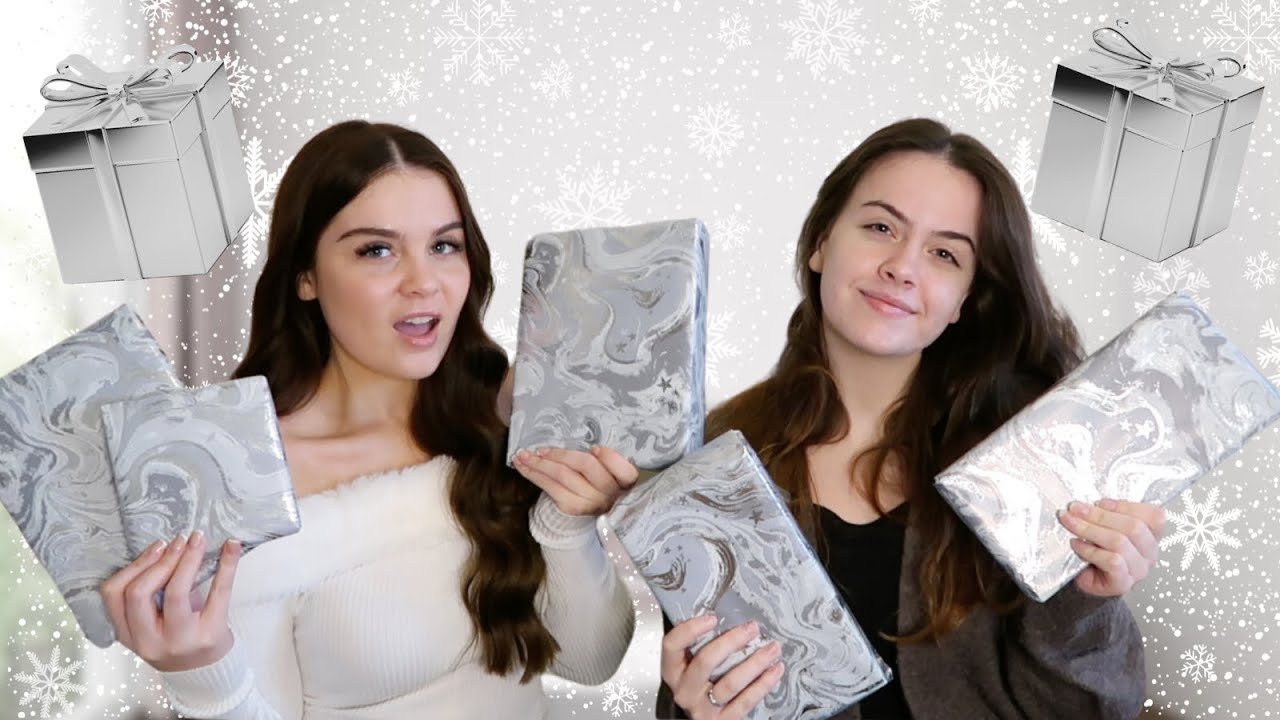Huge Christmas GIFT SWAP with my SISTER * £100 Budget* !!