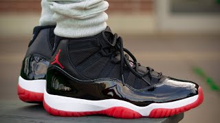 UA SNEAKER REP VS RETAIL ON FEET & REVIEW AIR JORDAN 11 BRED FROM MUKS TIER BATCH