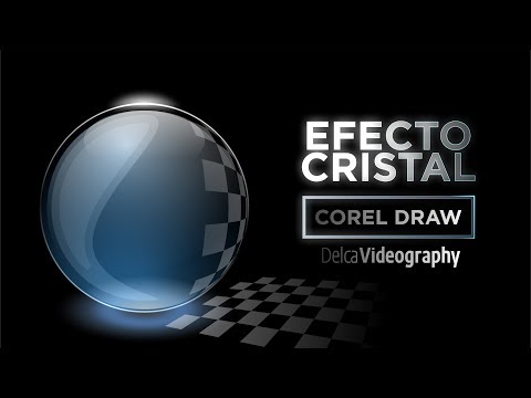 Cómo crear EFECTO CRISTAL en Corel DRAW | DelcaVideography