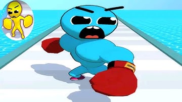 Level Up Runner - Gameplay Walkthrough Part 1 Level 1 - 15 (Android, iOS)