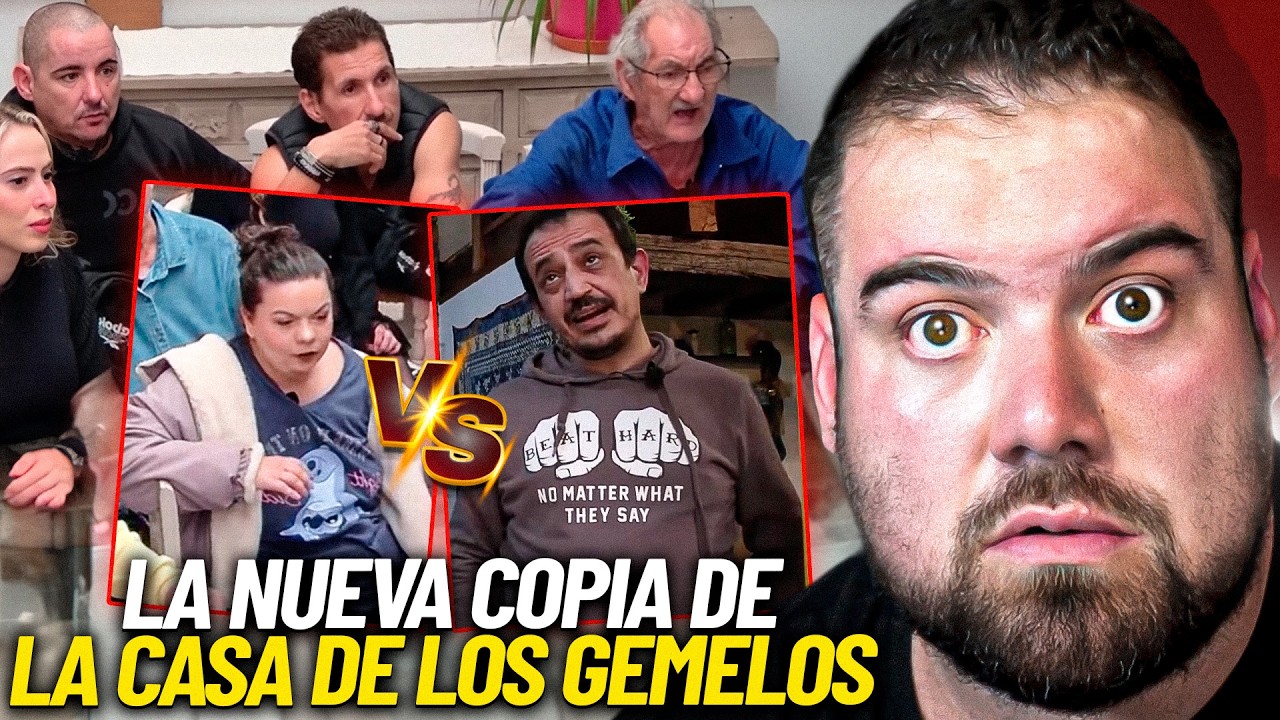 LA MAEB SE PELEA CON SIMÓN EN LA COPIA DE LA CASA DE LOS GEMELOS 