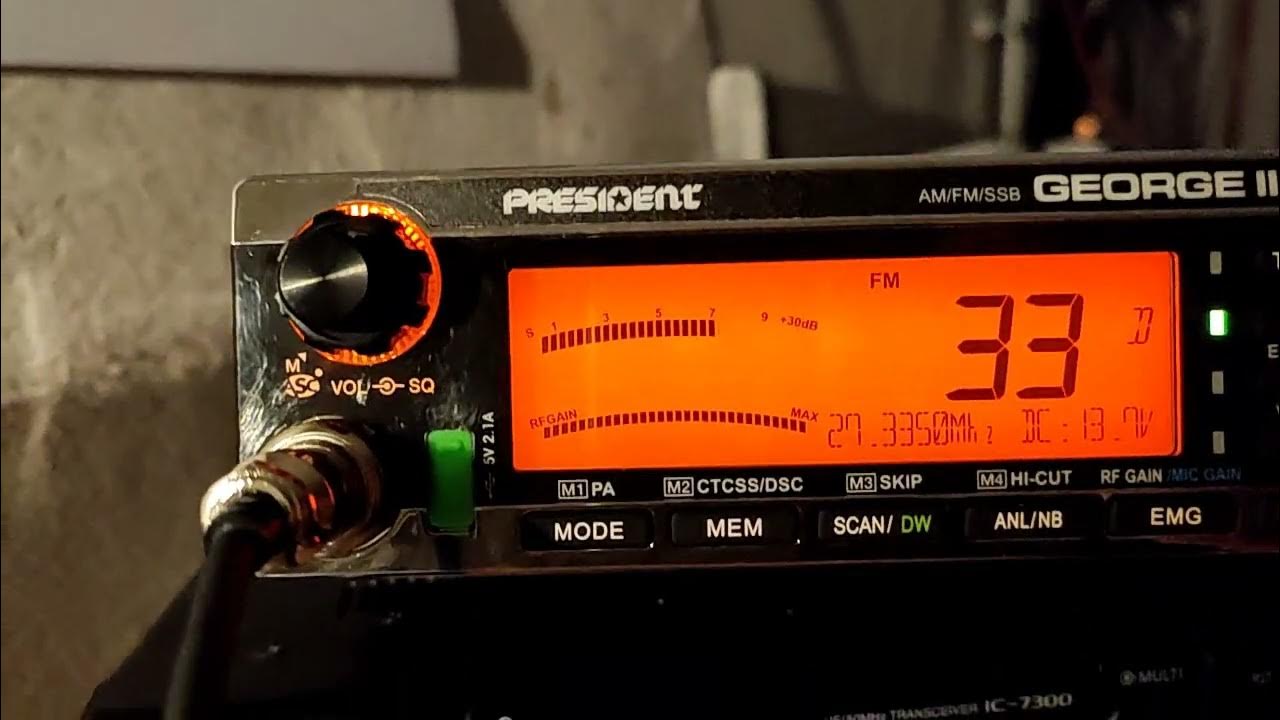 CBFunk Paco Funkt aus Süd Spanien mit Gießen Germany 2023.12.17 YouTube