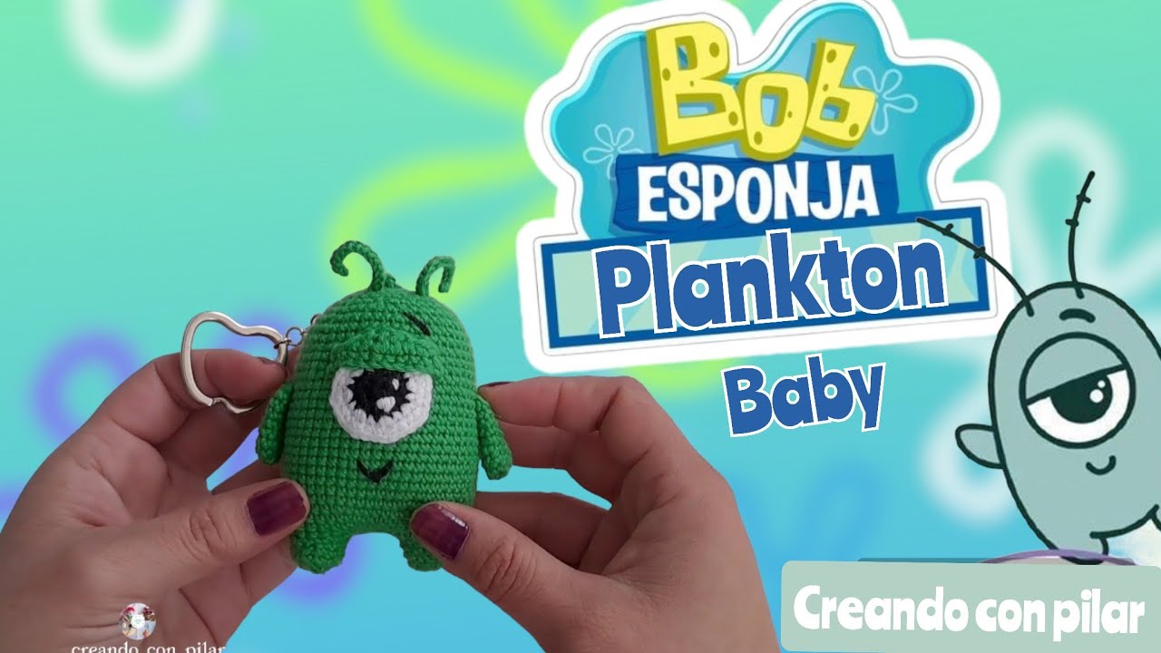 PLANKTON AMIGURUMI -VERSION BABY