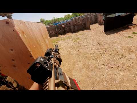 I finally take the flag in Airsoft (Raw Footage)