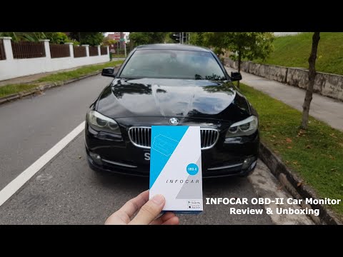 Infocar OBD2 Vehicle Monitoring Scanner - Review & Unboxing