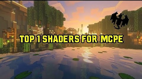 TOP 1 SERP SHADERS FOR MINECRAFT PE 1.19 ||BSL SHADERS FOR MCPE||MCPE BSL SHADERS||SERP SHADERS MCPE