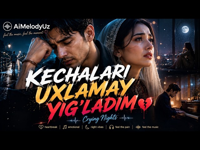 AIMelodyUz — Kechalari uxlamay ~Crying Nights(Official AI Music Video)