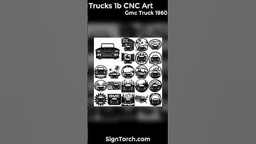Trucks 1b CNC Art  #cuttingfiles