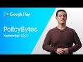 Google Play PolicyBytes - September 2020 Payment Policy Update