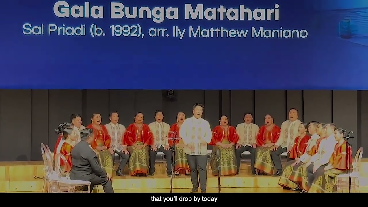 Gala Bunga Matahari | Philippine Madrigal Singers