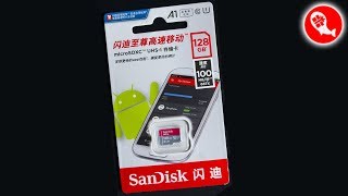 Карта памяти MicroSD 128GB SanDisk Ultra A1 UHS-I из Китая | Обзор и тестирование