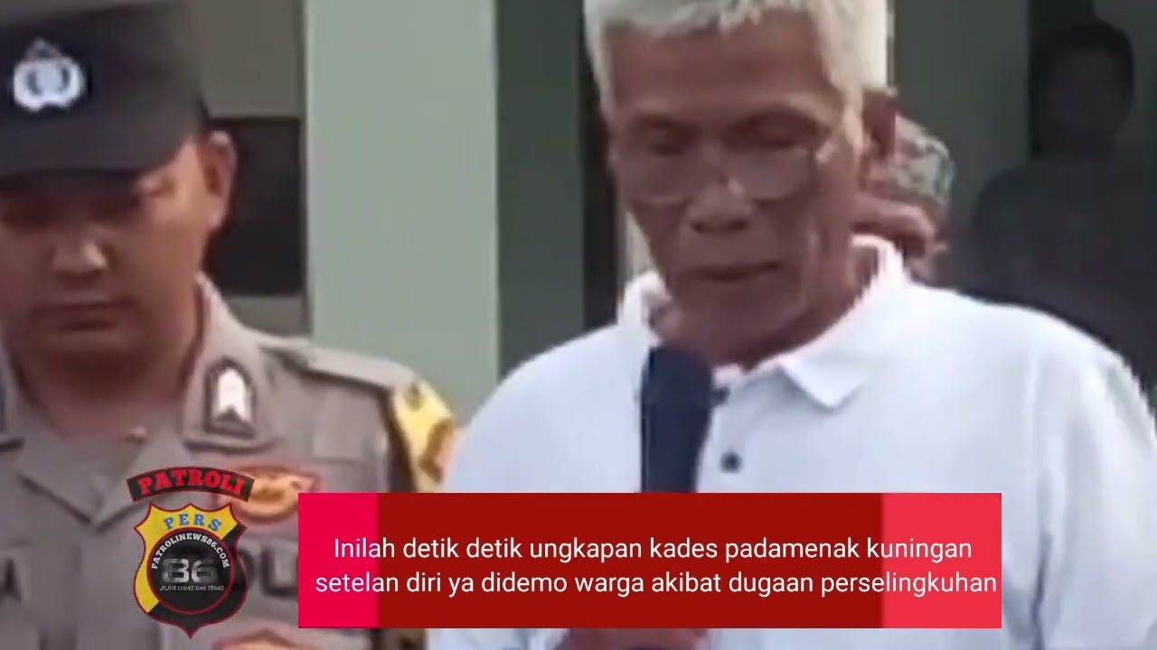 Diduga berselingkuh kades padamenak jalaksana kuningan akhirnya mundurkan diri 