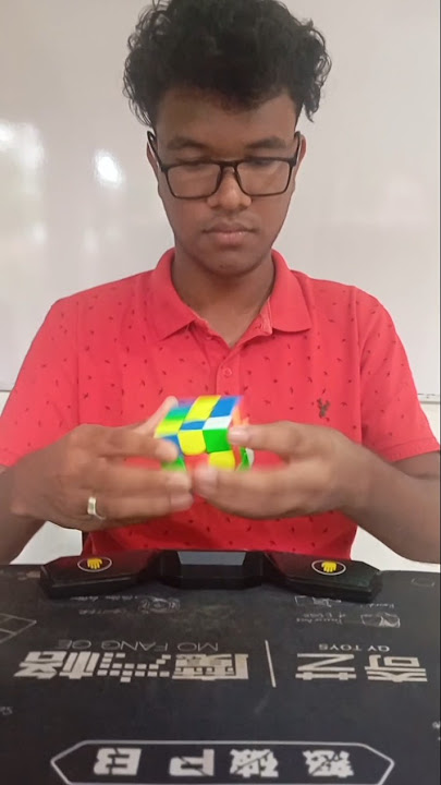 Download lagu Rubik's cube solved speed up! 🔥😍😱 #shorts #srilanka #rubik