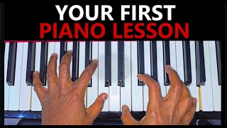 Your First Piano Lesson