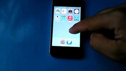 iPhone Multitasking Gesture Glitch iOS 7 (3/4)
