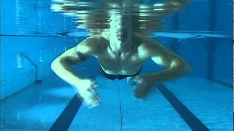 Swimming - freestyle - sculling drill